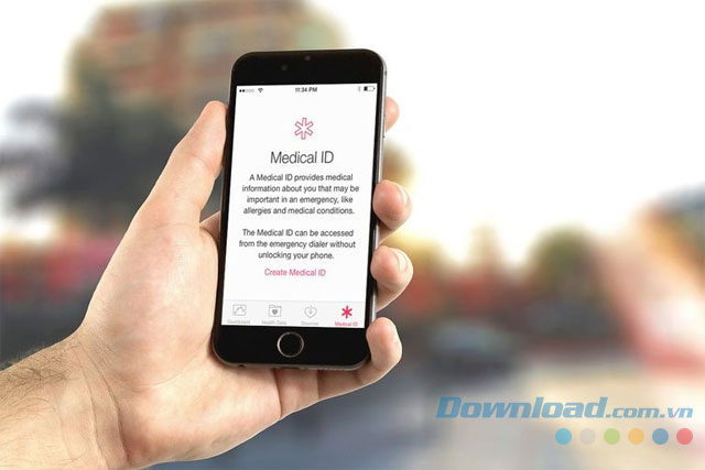 Thiết lập Medical ID