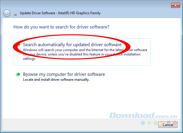 Cập nhật tự động Cập nhật tự động
