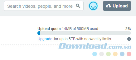 Dung lượng miễn phí