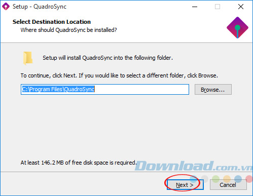 Bắt đầu cài đặt Quadro Bắt đầu cài đặt Quadro