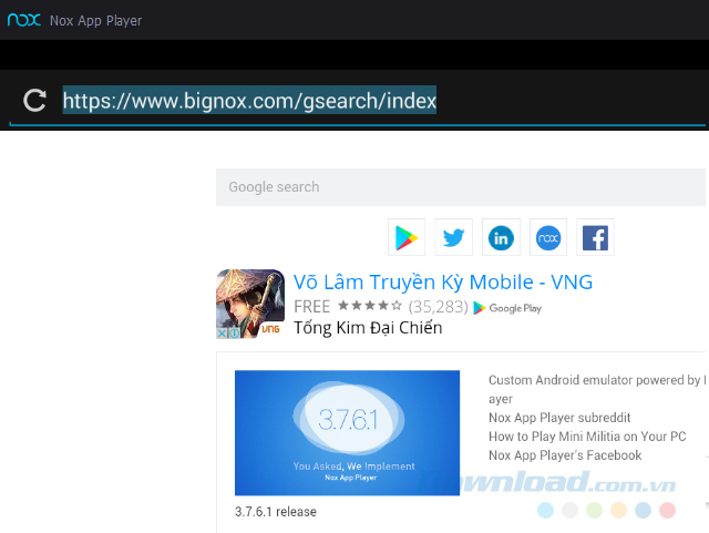 Chọn đường dẫn