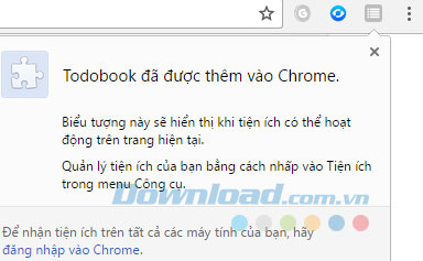 Thêm Todobook thành công