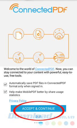 Giao diện ứng dụng