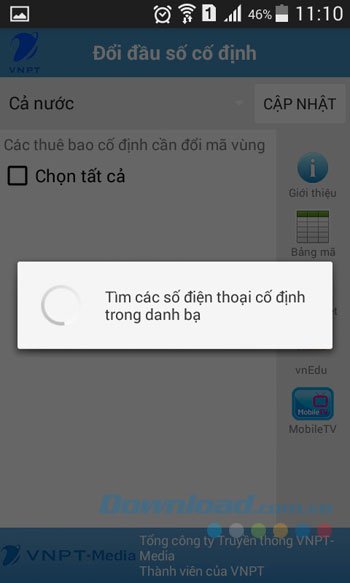 Tìm đầu số cố định