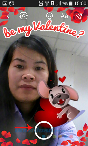 Chụp ảnh valentine