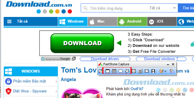 Chụp ảnh màn hình Chụp ảnh màn hình
