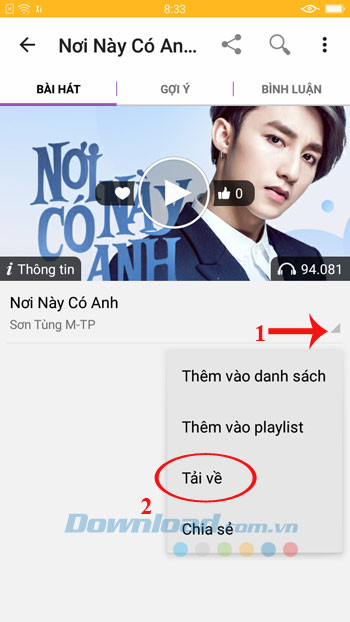 Tải bài hát Nơi này có anh