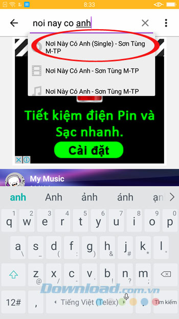 Tìm kiếm bài hát Nơi này có anh