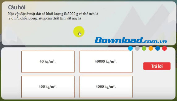Đề thi Violympic Vật Lý lớp 6 vòng 8 năm học 2016 - 2017