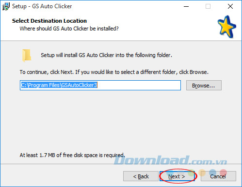 Đường dẫn lưu ứng dụng