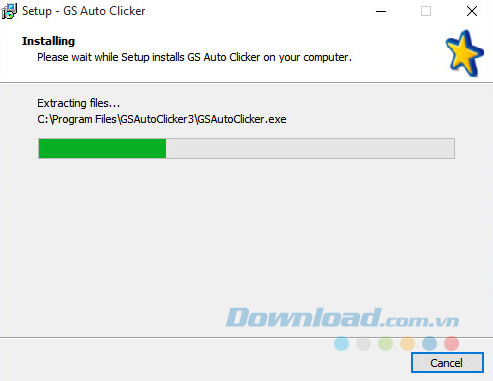 Quá trình cài đặt Auto Clicker