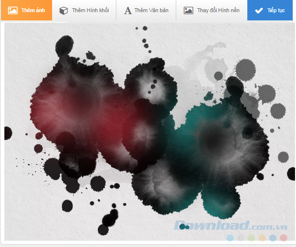 Bắt đầu tạo ảnh ghép