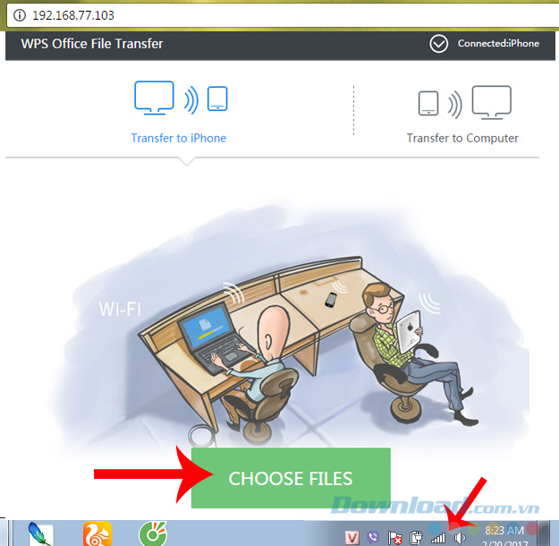 Đăng nhập trên máy tính Đăng nhập trên máy tính