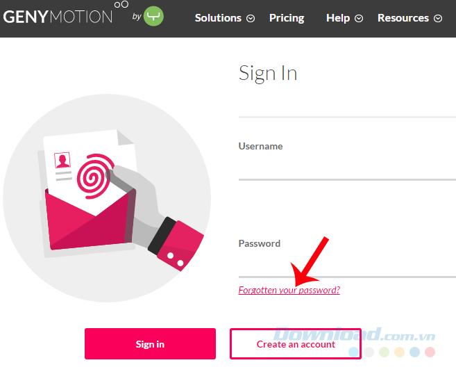 Forgotten your password Forgotten your password