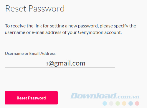 Email khôi phục Email khôi phục