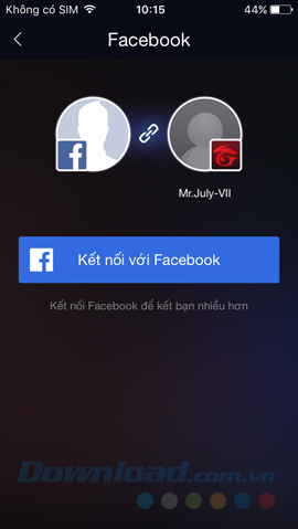 Kết nối Facebook