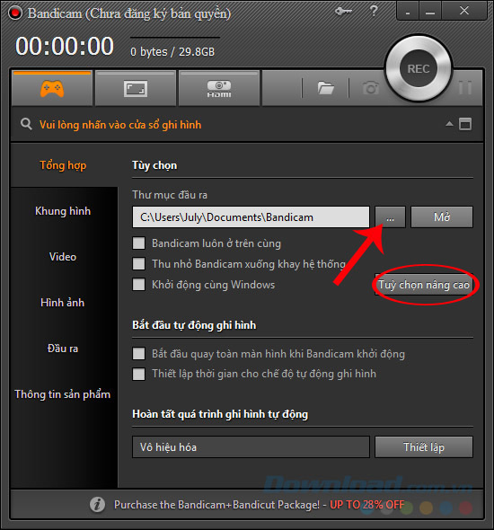 Giao diện chính Giao diện chính