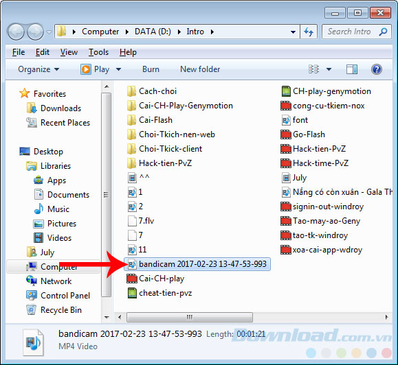 File quay xong File quay xong