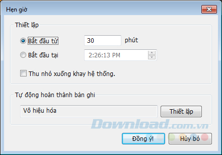 Hẹn giờ Hẹn giờ