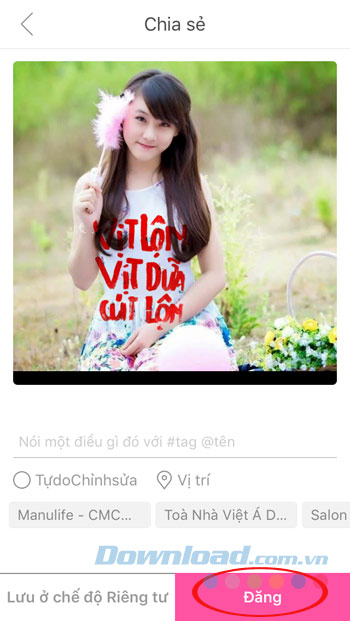 Chia sẻ ảnh Chia sẻ ảnh