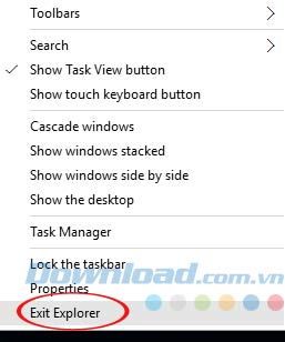 Exit Explorer Exit Explorer