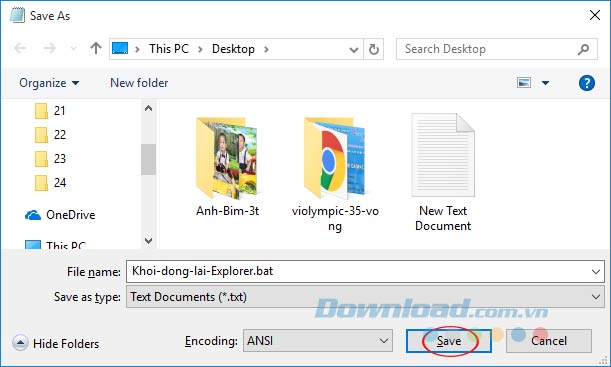 Lưu File Text Lưu File Text