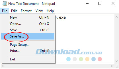 Lưu File Text Lưu File Text