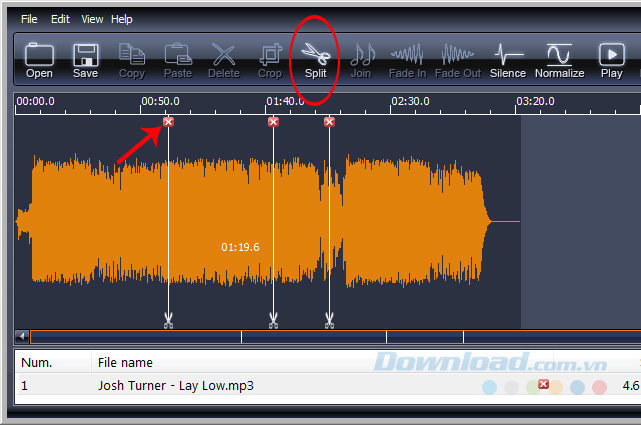 Biểu tượng Split