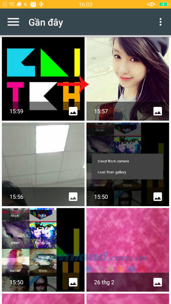 Chọn ảnh Chọn ảnh