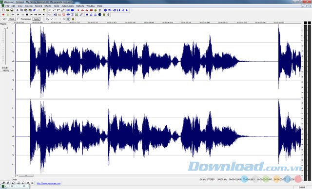 Phần mềm tách lời bài hát Wavosaur Phần mềm tách lời bài hát Wavosaur