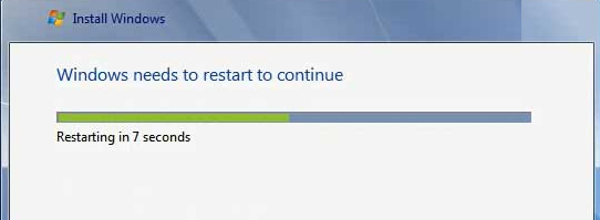 Khởi động lại máy
