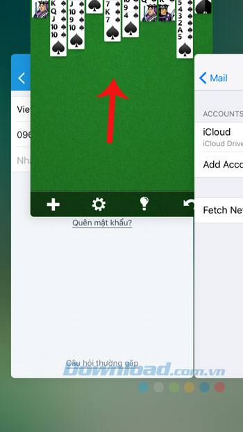 Tắt ứng dụng đa nhiệm