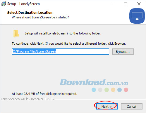 Chọn nơi lưu trữ