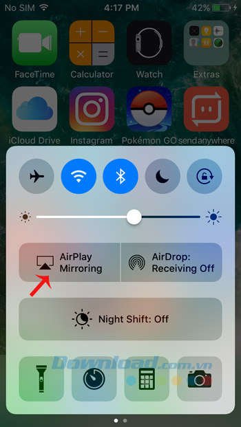 Bật AirPlay