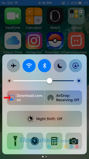 Đã kết nối AirPlay