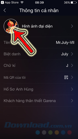 Ảnh đại diện