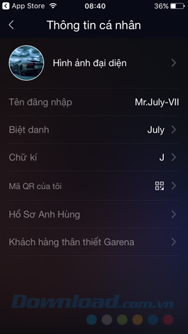 Thay thành công