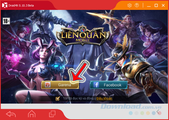 Giao diện chính