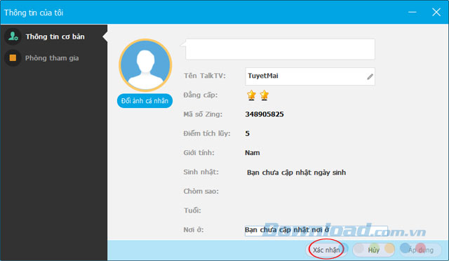 Xác nhận đổi tên TalkTV