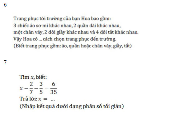 Đề thi giải Toán qua mạng có đáp án Đề thi Violympic Toán lớp 5 vòng 16