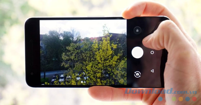 Phím tắt mở camera nhanh trên Android