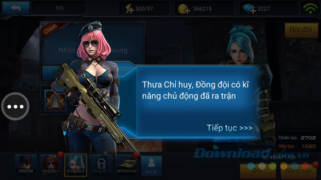 Tiếp tục