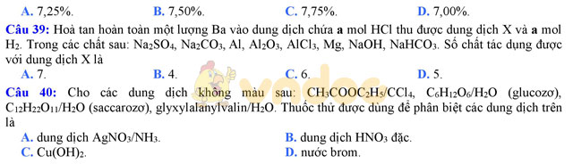 Đề thi thử THPT Quốc gia năm 2017 môn Hóa học có đáp án