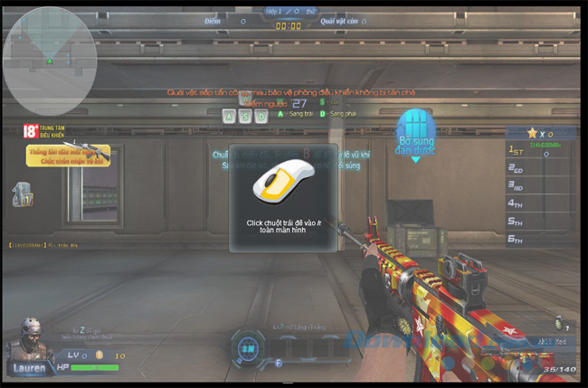 Click chuột để chơi