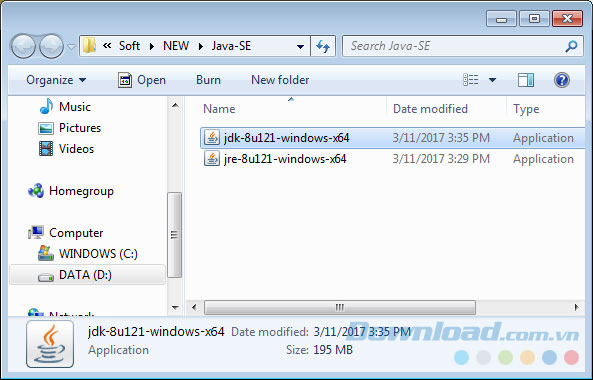 File cài đặt File cài đặt