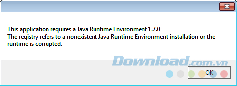 Lỗi Java trên game Lỗi Java trên game