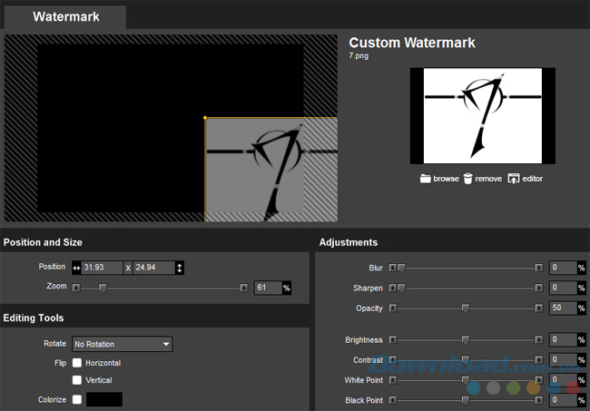 Hiển thị trong video Hiển thị trong video