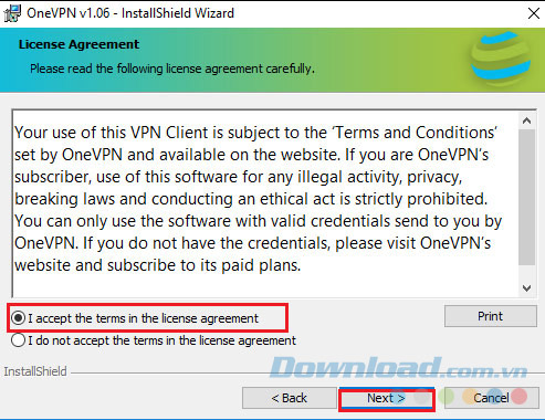 Đồng ý các điều khoản và tiếp tục