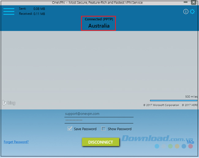 Chờ trong giây lát để kết nối