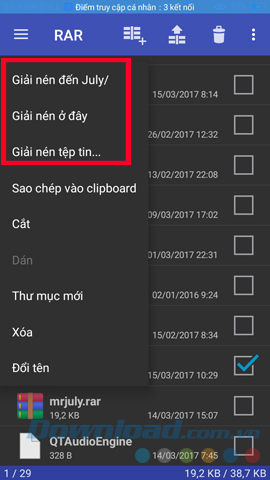 Tạo thư mục mới